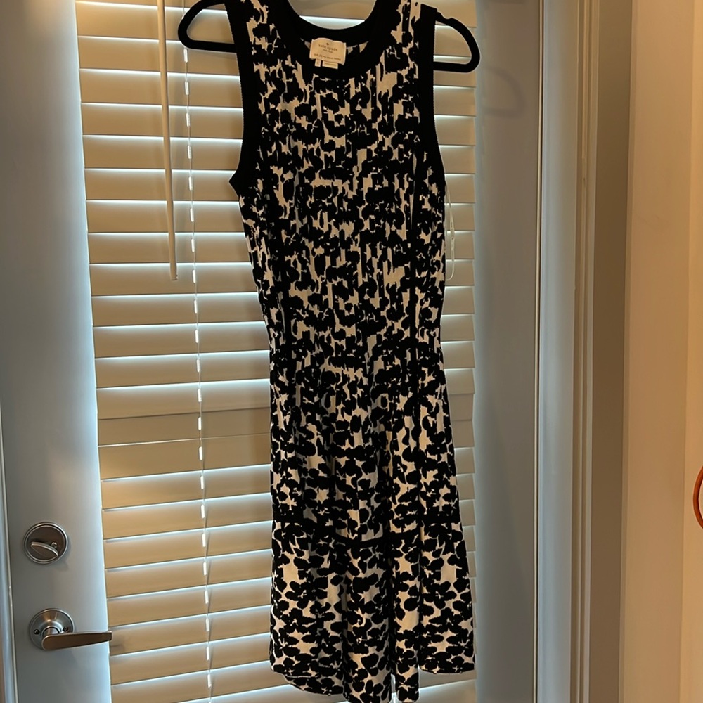 Kate Spade S Floral Jacquard Fit and Flare Dress